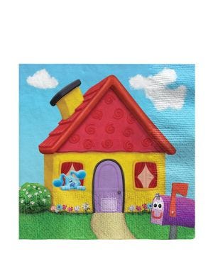 Blue&#039;s Clues Napkins - 33cm (16pk)