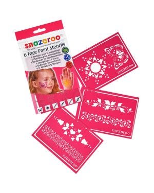 Snazaroo Face Paint Stencils (6pk)
